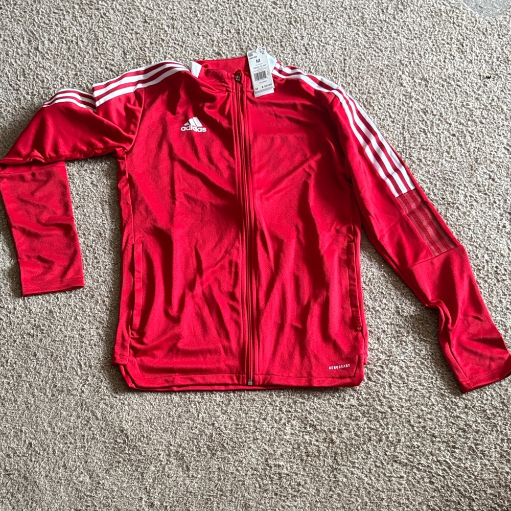 Adidas Men’s  Red Track Jacket